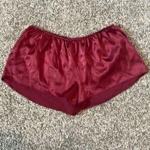 NWOT Victoria’s Secret Satin Sleep Shorts.  Size Small